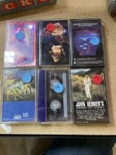 Vintage Cassette Tape Collection (6 Tapes)
