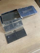 WWI Glass Stereo View Slides in Box