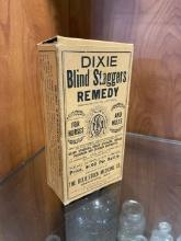 Dixie Blind Staggers Remedy Box (Dixie Stock Medicine Co., Marianna, Arkansas, Early 20th Century)