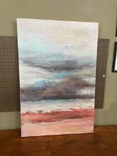 Abstract Landscape Painting on Canvas