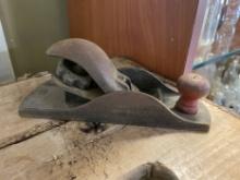 Vintage Block Plane with Red Handle