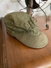 U.S. Army OD Green Field Cap with Visor