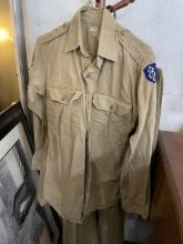 WWII U.S. Army 8th Infantry Division Shirt