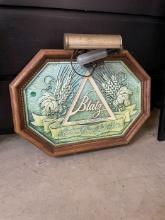 Blatz Beer Advertising Sign with Light