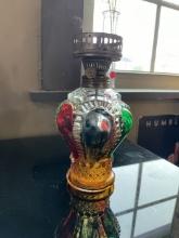 Multicolor Crown Oil Lamp