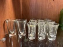 Set of 12 Assorted Shot Glasses