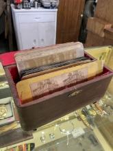 Box of Stereoscope Cards with Case