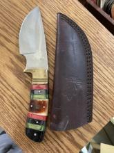 Timber Wolf Skinner Knife with Sheath