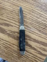 Black Handle Pocket Knife