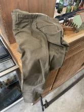 WWII Wool Army Trousers
