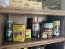 Vintage Advertising Tins and Boxes