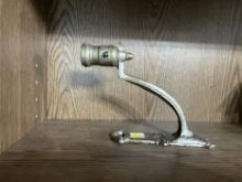 Antique Cast Iron Wall Mount Lamp Holder