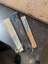 Set of Three Vintage Folding Hand Fans
