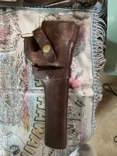 Vintage Leather Pistol Holster