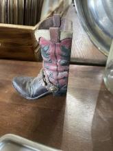 Single Miniature Cowboy Boot