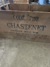 Chastenet Sauternes Wine Crate