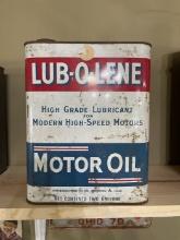Lub-O-Lene Motor Oil Can