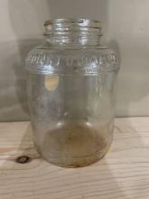 One Gallon Clear Glass Jar