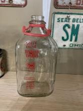 Byrne Dairy Glass Milk Bottle