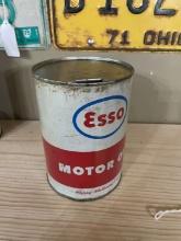 Esso Motor Oil Can