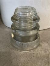 Hemingray-45 Clear Glass Insulator (Second)