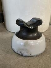 Two-Tone Porcelain Spool glass Insulator