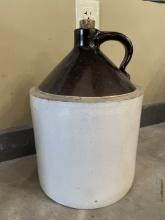 Stoneware Jug with Cork Stopper
