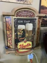 Stroh’s Beer Illuminated Wall Sign
