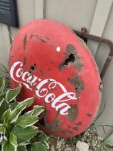 Vintage Coca-Cola  Button Sign