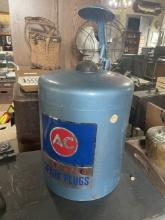 AC Fire Ring Spark Plugs Store Display Bin