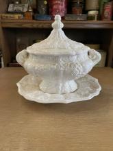 Ironstone Covered Soup Tureen