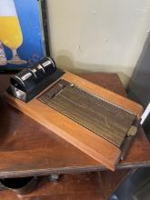 Mid-Century Desktop Perpetual Calendar & Rolodex
