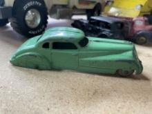 Green Diecast Streamlined Coupe