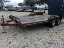 Shop Built Utility Trailer 16'  (REG.& 130U ONLY)