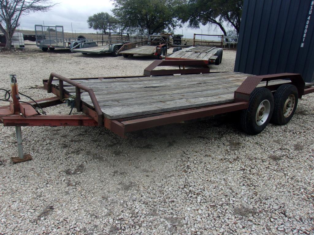 Shop Built Utility Trailer 16'  (REG.& 130U ONLY)