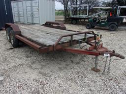 Shop Built Utility Trailer 16'  (REG.& 130U ONLY)