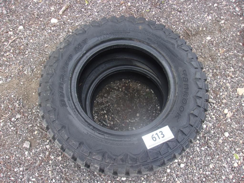 Tires-Hankook Dyna Pro MT LT225/75R16