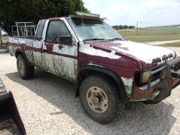 1989 Nissan 4 WD Pickup (TITLE) (KEY)