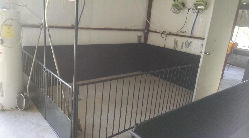 (9) 6'x10' Show Pig Pens with (12) water bowls.