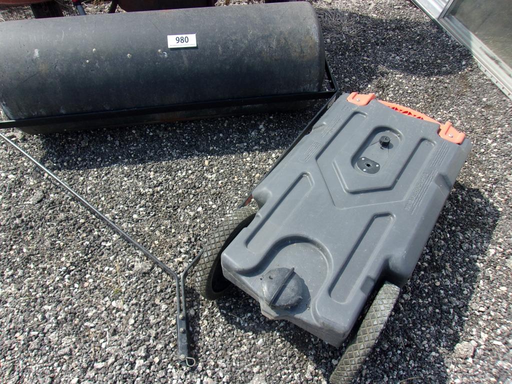 Roller Packer Pull Behind  Rhino 21 gallon