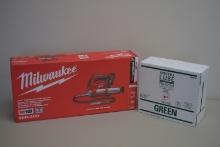 18v Milwaukee Grease Gun, Spectra Lube Grease (10-16oz tubes).