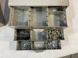 2  -- 3 drawer Organizers with contents