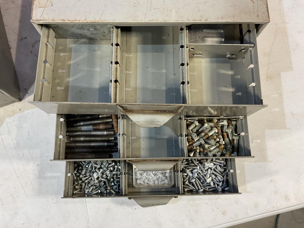2  -- 3 drawer Organizers with contents