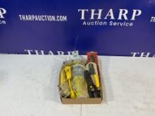Trouble light, wire pliers and Misc