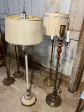 3 floor lamps