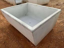Concrete Water Trough 4' x 5'