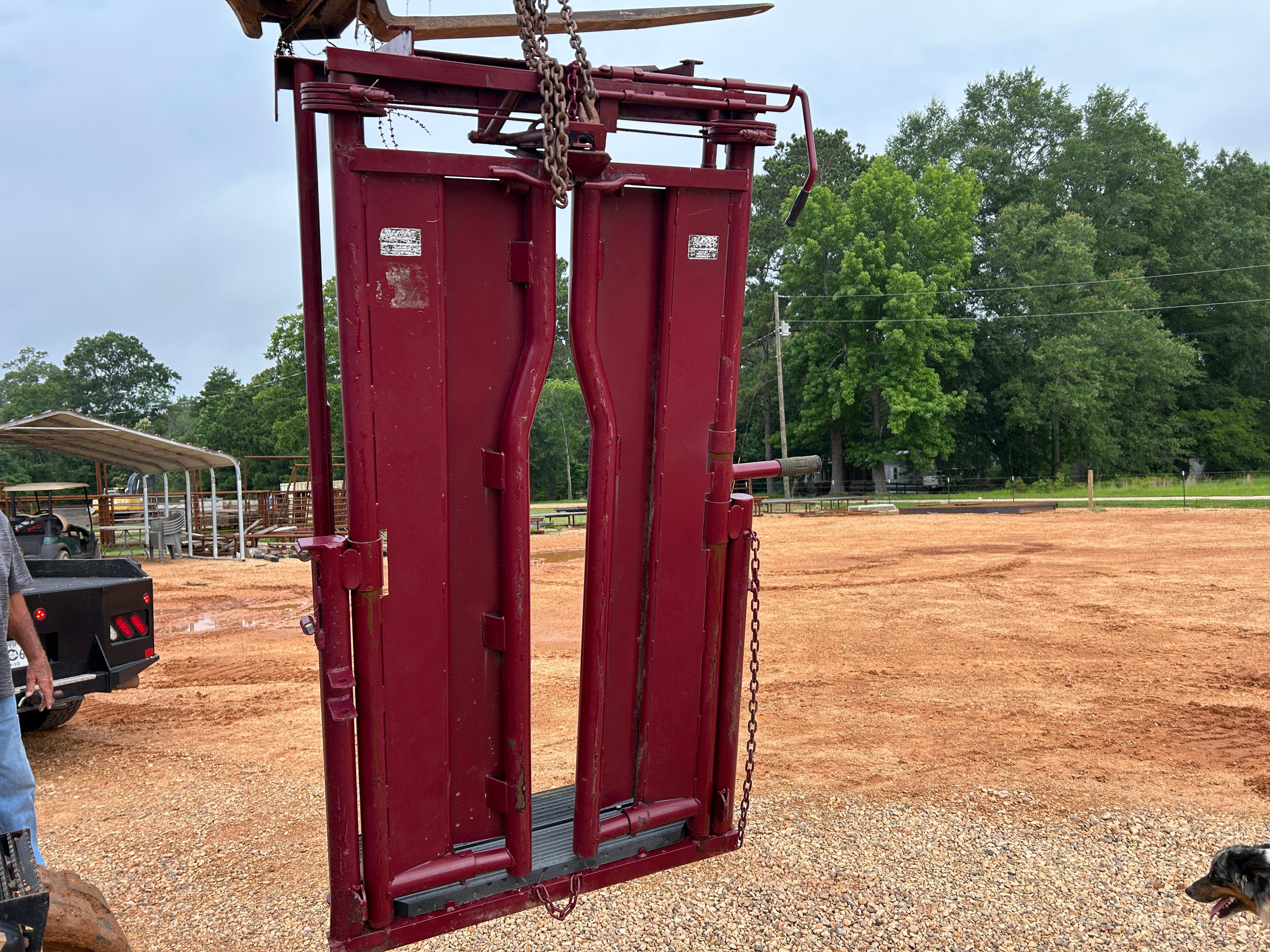 Unused Cattle Head Gate