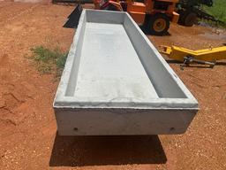 3 x 10 Concrete Feed Trough