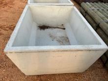 4 x 5 Concrete Water Trough