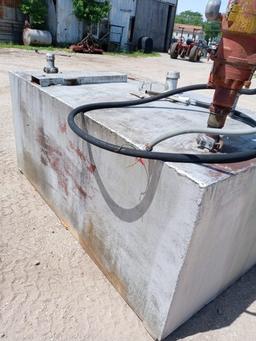 Fuel Tank with pump and nozel
